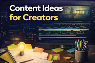 create content ideas and video outlines for creators