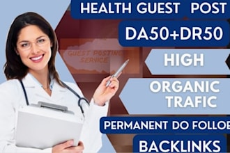 increase health website traffic with authority guest posts