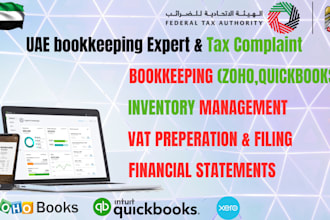 be your uae accountant for bookkeeping, vat and financial reporting