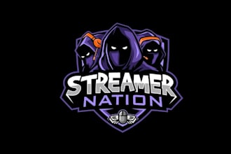 design durable e sports logo with appealing to gamers brand