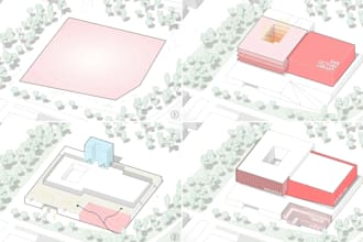 architectural conceptual diagram, property map analysis, urbanism land planning