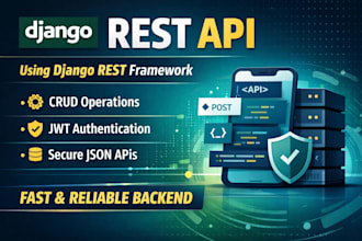build rest API using django rest framework
