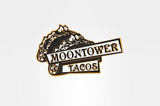 design fantastic logo for moon tower tacos