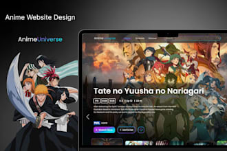 design kids anime comic book shopify children book store magazine website, ebook