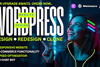 design redesign clone responsive website landing page ai bot