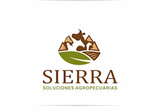 design a professional agriculture, farm, and garden logo