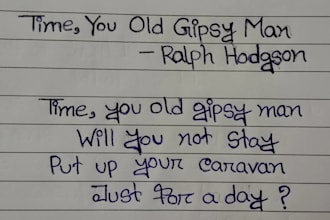 write anything with my creative and elegant handwriting
