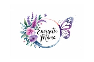 create feminine floral, wellness and lifestyle logo design