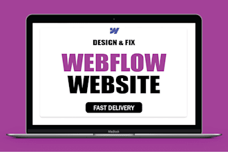help you fix your webflow website as an expert, figma to webflow