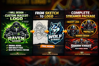 create custom twitch and youtube streamer graphics