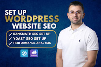 do wordpress website onpage seo with rank math