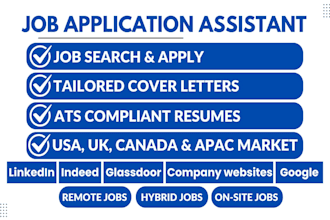 provide assistance for all types of job applications