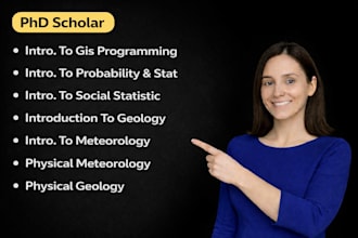 do introduction to gis probability social statistic geology physical meteorology