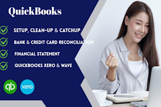 accounting setup and bookkeeping cleanup qbo xero