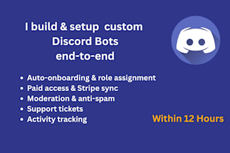 build secure custom discord bot for your usecase