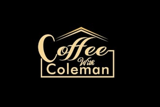 design high quality coffee cafe logo with coleman