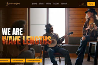 design choreography tutoring website online coaching website music teacher site
