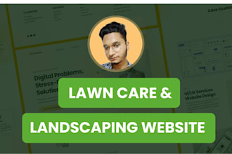 create a lawn care and landscaping wordpress website