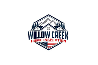 design high quality patriotic home inspection logo