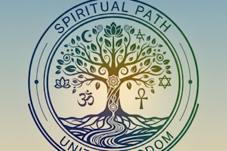 design a meaningful and unique spiritual logo for your brand