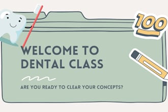 tutor you in dental subjects for concept clarity