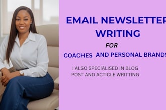 write engaging email newsletters for coaches and personal brands