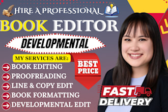 proofread, dark romance, children book, memoir, developmental novel book editor