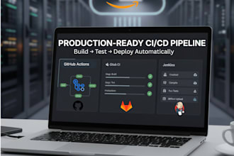 ci cd pipeline github actions gitlab jenkins