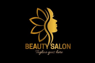 do cosmetic beauty skin care fashion spa logo design