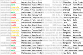 clean, verify and validate your email list to reduce bounce