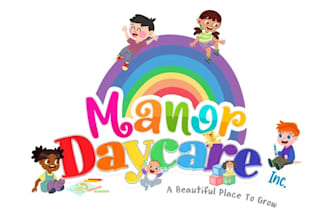 do kids, children, daycare, childcare logo and t shirt design
