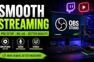 fix and optimize meld studio for twitch and youtube streaming setup