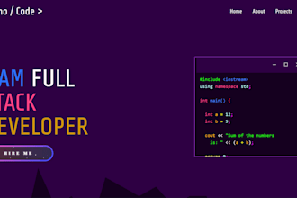 create your modren website with react