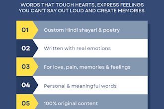 write emotional shayari, captions and heartfelt messages