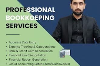 accounting and finance and bookkeeping  using quickbook