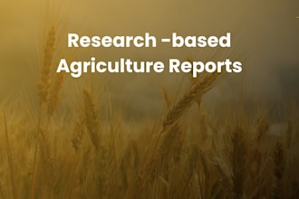 provide agriculture and watershed management content