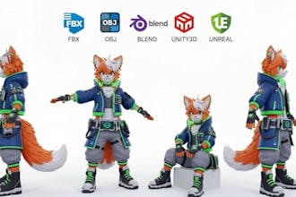 create a custom vrchat avatar with professional rigging and unity optimization