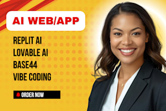 build fix debug and deploy your replit or base44 app web lovable ai expert