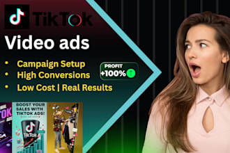 run tiktok ads for dropshipping products, leads, and sales