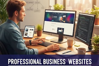create a website for your business