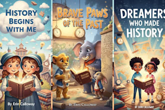 illustrate children books and children picture book illustration for kids
