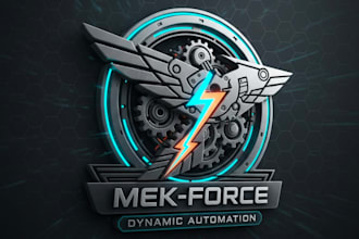 do modern dynamic mechanical business logo