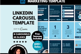 design linkedin carousel to attract recruiters and job opportunities