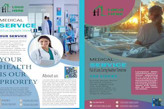 do medical dental educational flyer and brochure design