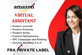 be your amazon fba VA for winning product research