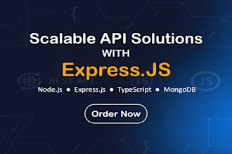 develop scalable rest API using node js express