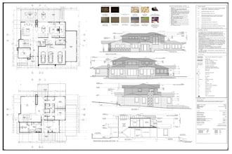 architect of city permit blueprints, adu, mep, foundation drawing, framing plans