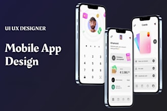 do mobile app UI UX web UI UX dashboards using figma