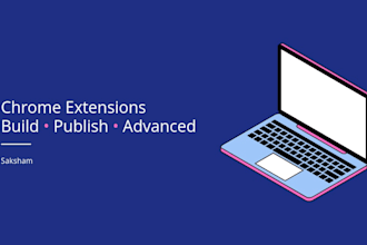 build and publish a custom chrome browser extension