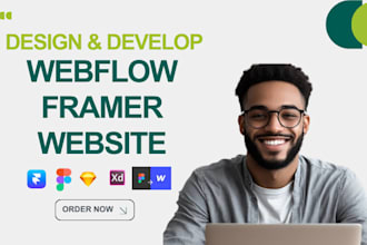 develop design webflow framer website, figma to webflow framer developer